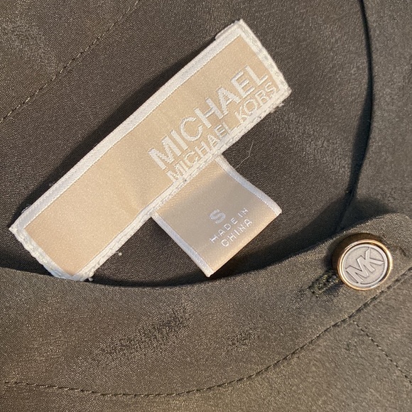 Michael Kors Button Down Olive Green - Picture 2 of 6